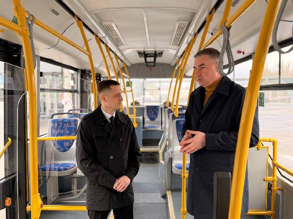Александр Бондаренко: В Донецкую Народную Республику из Уфы прибыл тестовый троллейбус нового поколения «Горожанин» с увеличенным автономным ходом