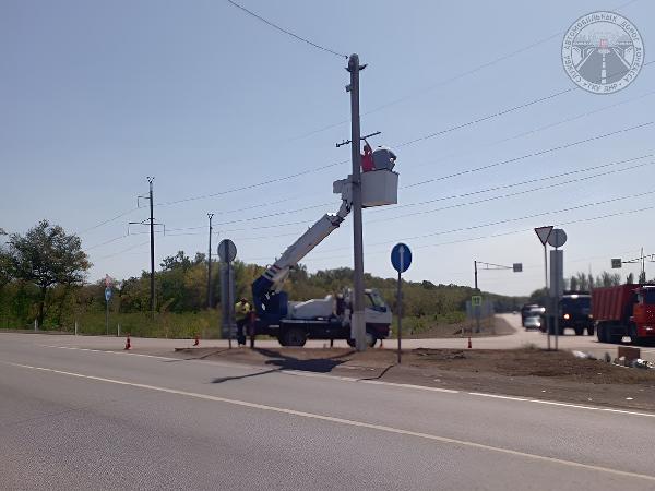 Установили первую в Республике автоматическую дорожную метеорологическую станцию